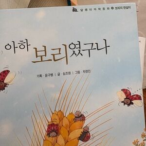 Children's Illustrated Book with Ladybugs